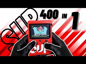Sup Mini Game Console 400 in 1 Gameboy Unboxing - Super Mario, Mortal Kombat, Angry Birds and more!