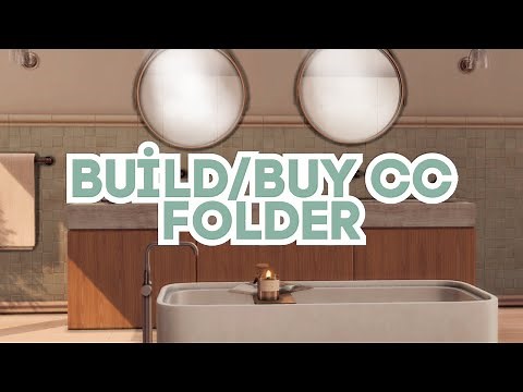 UPDATED All-in-One Build/Buy CC Folder 1000+ | Sims 4