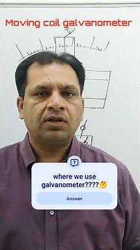How Moving Coil Galvanometer Works? ⚡ 60 sec mein complete concept! | CBSE 12th Physics