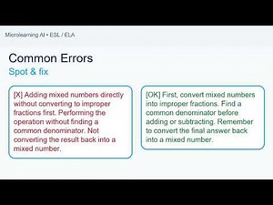 Mixed numbers conversion and operations