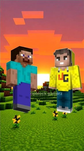 Minecraft: steve VS Minecraft character's #minecraft #shorts