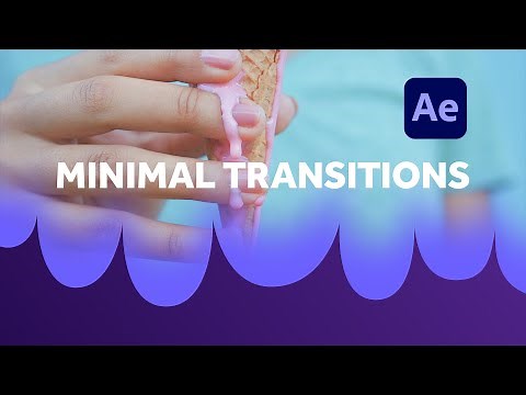 Create & Use Minimal Transitions | After Effects Tutorial