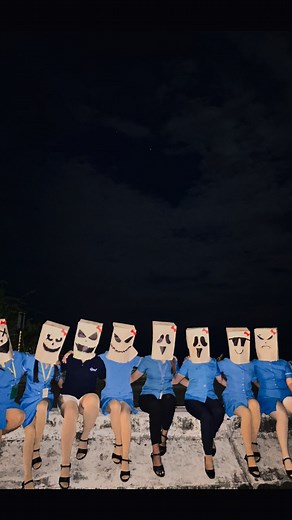 Just a casual boo-reak time 👻🎃 #paperbagchallenge | Regine Hao