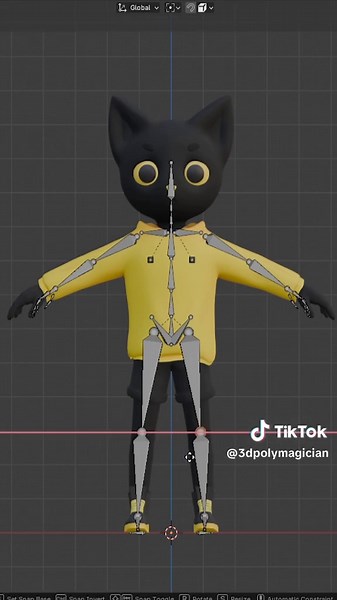 Stop Rigging Manually! Rigify Does It For You #blenderanimation #Blender #blenderchopper #blenderrigging #blendertutorial #blender3d #blendermodeling #learnblender