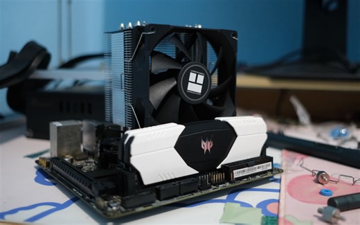 【薯条测评】利民ak90开箱 开放式平台测试