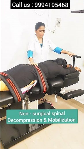 Low back pain instant relief # Lumbar spine mobilization & Advanced Decompression therapy