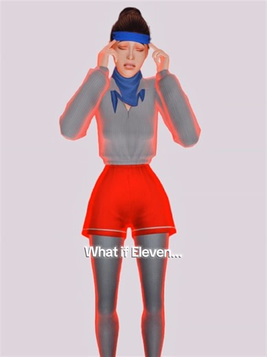 Eleven and Mike 👀🩷 • #thesims4 #sims4story #sims #sims4 #creatorsearchinsights