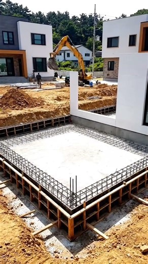 Korean Style House Built From Scratch | Construction Timelapse #beforeafter #construction