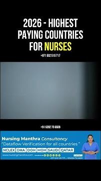 Top 10 Highest Paying Countries for Nurses in 2026 | Salary, Benefits & Opportunities