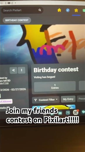 JOIN PLEASE their account is SethT230 on Pixilart, Make and account!! #art #artcontest #pixilart