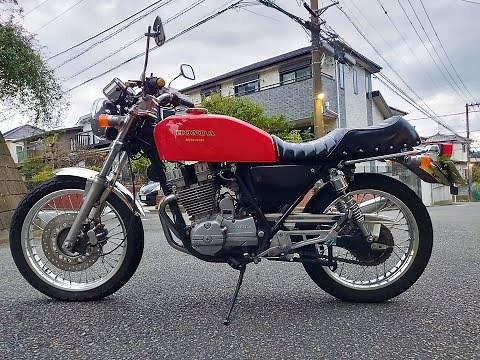 【走行動画 あり】GB250 クラブマン CB400FOUR (ヨンフォア)仕様 RPM/マフラー 装着 エンジンノーマルですが GB350 より速いです honda clubman 250