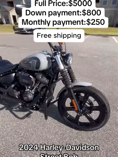 2024 HD Street bob 114 1868cc for sale. Bought brand new in may 2025 with no miles on it, put 1630 miles on it since. Mileage will slowly go up as I occasionally break it out and ride it. Just had the 1000 mile break-in service completed, all fresh fluids & oil in the bike, needs nothing & ready to ride. Selling because l'm no longer interested in riding. Comes with a Shoei Neotec 2 helmet & Cardo Spirit HD intercom system. Has Cobra 3