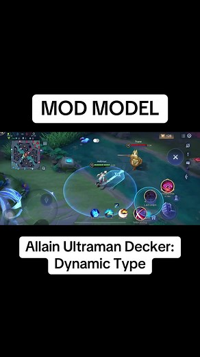Allain Ultraman Decker: Dynamic Type Mod Model