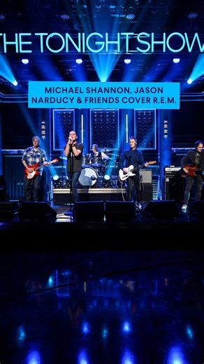 SPIN on Instagram: "Actor Michael Shannon and musician Jason Narducy formed a band last year to celebrate the R.E.M. catalog, first performing Murmur in full for its 40th anniversary. Now they’re back, about to embark on another tour during which they’ll play Fables of the Reconstruction in full, and last night they made their TV debut, playing the classic “Driver 8.” Have/would you catch them on the road? (📹 via @fallontonight)"