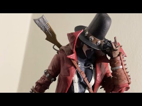 MCFARLANE TOYS || Unboxing And Posing Gunslinger Spawn 1/10 Scale Action Figure
