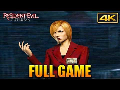Resident Evil Outbreak HD Remastered Alyssa Ashcroft (Normal) (4K 60FPS) Walkthrough