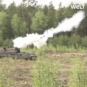 So funktioniert die Panzerhaubitze 2000 im Gefecht | WELT Nachrichtensender
