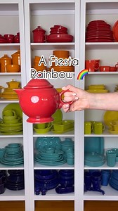 9.8K views · 417 reactions | It's a Fiesta rainbow! Do you see your favorite color in the mix? You can shop all of these pretty shades on our website now: bit.ly/fiestafactorydirect | Fiesta Dinnerware | Facebook