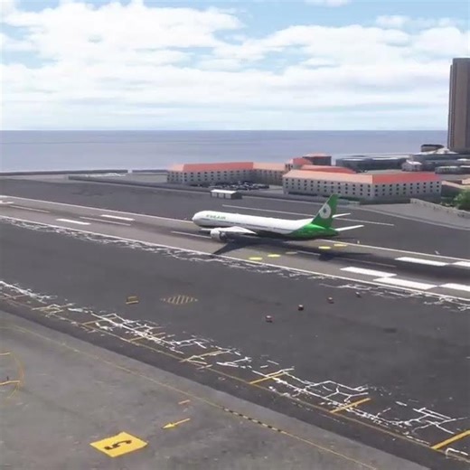 The final approach to the runway! 🛬