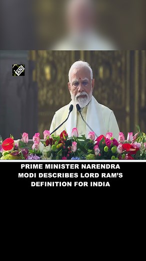 35K views · 2.5K reactions | Prime Minister Narendra Modi describes Lord Ram’s definition for India #PMModi #LordRam #RamTemple | Asian News International (ANI) | Facebook