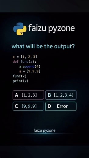 ☠️what is the output | only real coders can get it | python quiz | code buzz | #coding