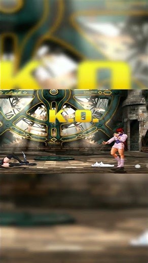 Shermie Wolf’s Savage Power CRUSHES Evelyn! 🐺 The Best Demonic Combo! 🤯 #shorts