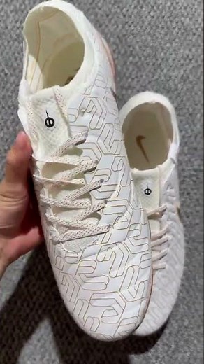 Nike Tiempo Legend 10 Elite FG Firm Ground Soccer Cleats - White/Golden Yellow/Rose Gold