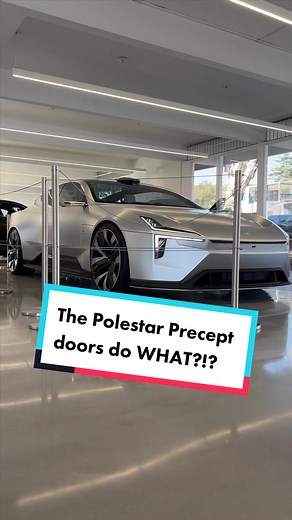 The #Polestar #Precept looks out of this world! #fyp #foryou #car #cars #cartok #carsoftiktok #auto #EV #kbb #foryoupage