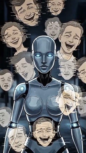 Meet the creepy singing robot.