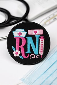 RN Nurse Patch Embroidered Iron-on Applique for Uniform, Backpack, Clothing, Badge for Lpns & Nursing Grads, Nurse Appreciation Week Gift - Etsy