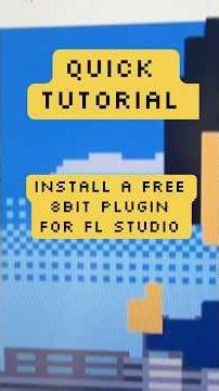 Magical 8bit plugin in FL studio setup #tutorial #retro