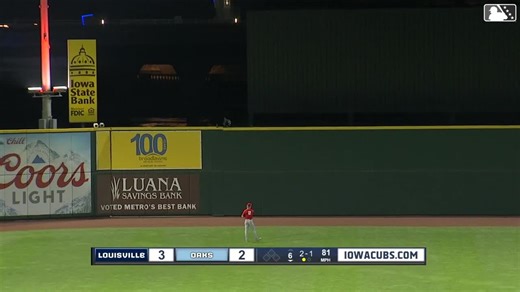 Matt Shaw's solo home run