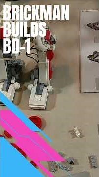 Brickman Builds LEGO BD-1 (Set 75335) Star Wars Jedi: Fallen Order