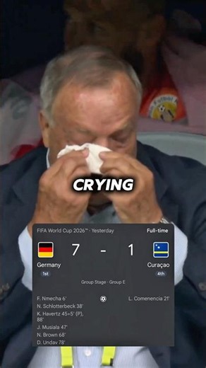 The Emotional Reason Curaçao’s Coach Was Crying Before Kickoff! 🇨🇼💔