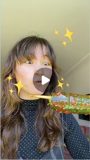 Tasty on Instagram: "Buzzfeed producer Sakura (@cucumbrane) tries making Korean cucumbers inspired by @thecrunchbros. YUM!"