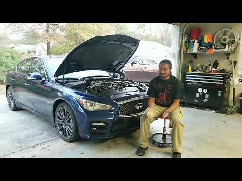 How to bleed the Infiniti Q50/Q60 Heat Exchanger