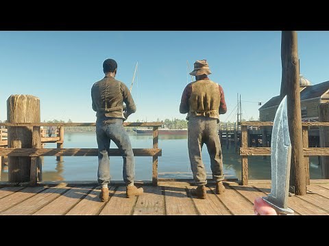 🗡[4K] Melee Gameplay #54 - Red Dead Redemption 2