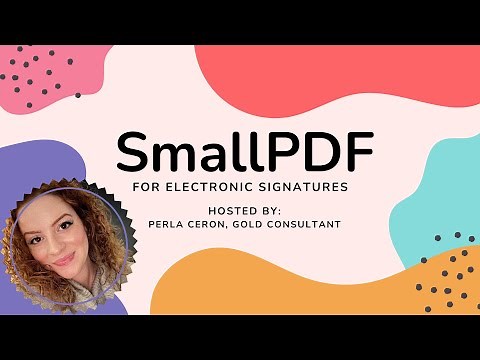SmallPDF for Electronic Signatures