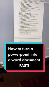 Convert PowerPoint to Word Quickly and Easily