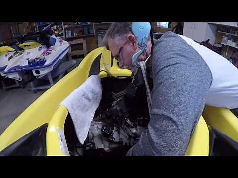 Seadoo RXDI engine install