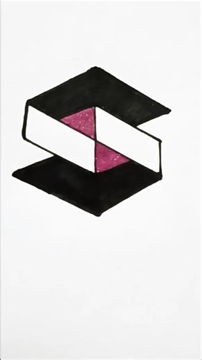 3D Ladder Illusion Drawing 🔥 Easy Trick Art Tutorial #shorts