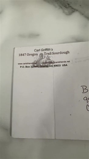 30 Acres And A Pig on Instagram: "Did you know you can get a free sourdough starter?! Carl Griffith's offers about a teaspoon of dehydrated starter if you send them a self addressed stamped envelope! They even have revival directions on the website! Such a cool thing to try out!"
