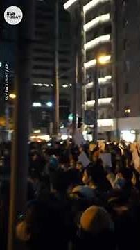 Protesters in China take to the streets over COVID lockdown policy | USA TODAY #Shorts