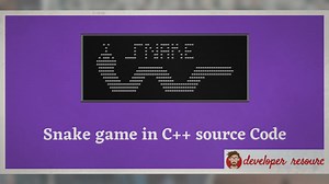 C++ Snake Games With Source Code - Developer Resources