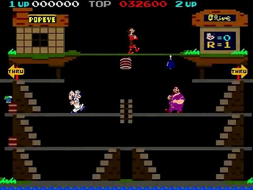 Popeye online multiplayer - arcade