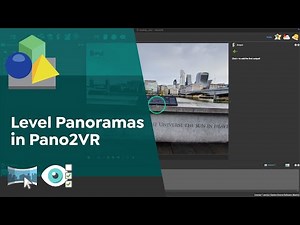 Level Panoramas in Pano2VR