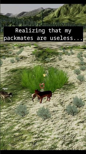 When you need help carrying snacks #wolfquestsaga #snacks #nohelp