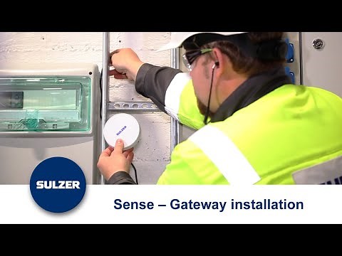 Sulzer Sense - Gateway installation