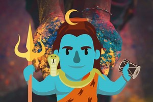 Why is Lord Shiva Blue? - Myth Nerd