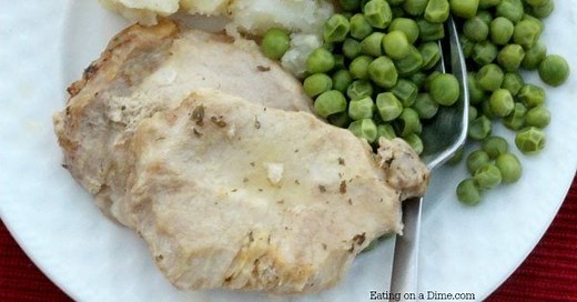 Crockpot Ranch Pork Chops